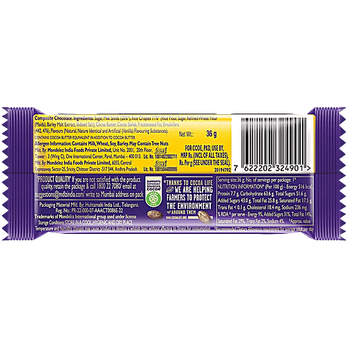 Cadbury Dairy Milk Crackle Chocolate Bar, 4x36 g (Multipack) Chocolate Gift Pack, Made from Sustainably Sourced Cocoa
