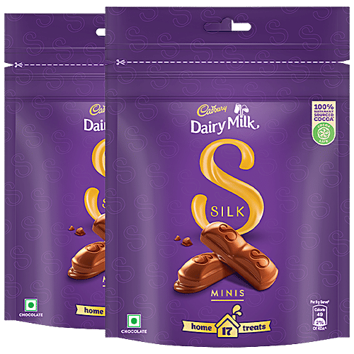 Buy Cadbury Dairy Milk Silk Minis Chocolate Home Treats Pack Online at