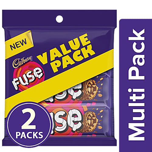 Cadbury Fuse Chocolate - Trio Pack, 150 g, 2x150 g Multipack 