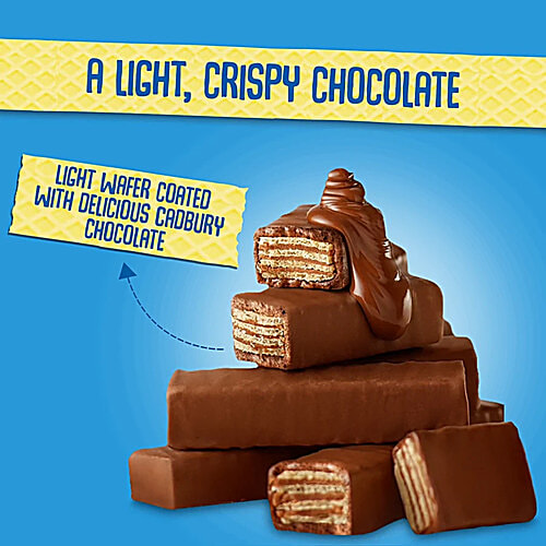 Cadbury Perk Mini Treats Chocolate Coated Wafer Bars, 2x115.5 g (Multipack) 