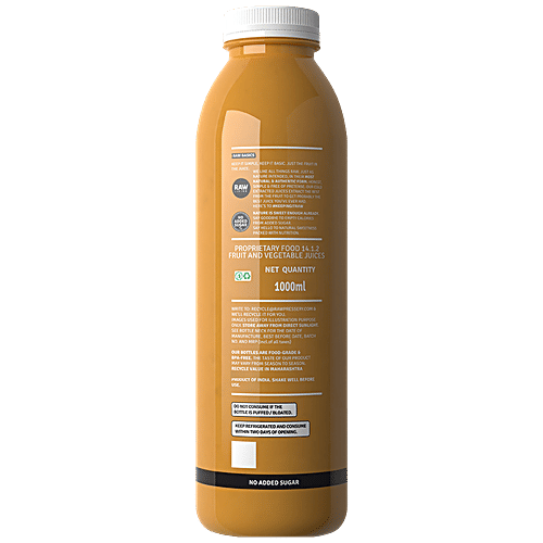 Raw Pressery Cold Extracted Juice - Sugarcane, 2x1 L Multipack 