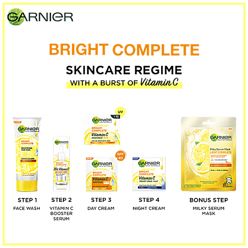 Garnier Bright Complete Serum Cream, 2x23 g Multipack 