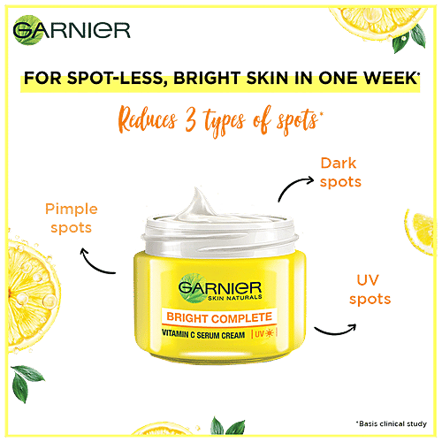 Garnier Bright Complete Serum Cream, 2x23 g Multipack 