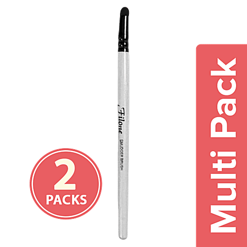 Filone Makeup Eye Smudger Brush - FMB016, 2x1 pc Multipack 