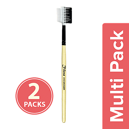Filone Makeup Eye Grooming Brush - FMB018, 2x1 pc Multipack 