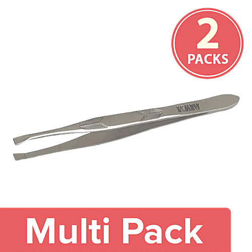 Kaiv Tweezer - Square Tip, TWZ2701, 2x1 pc Multipack 