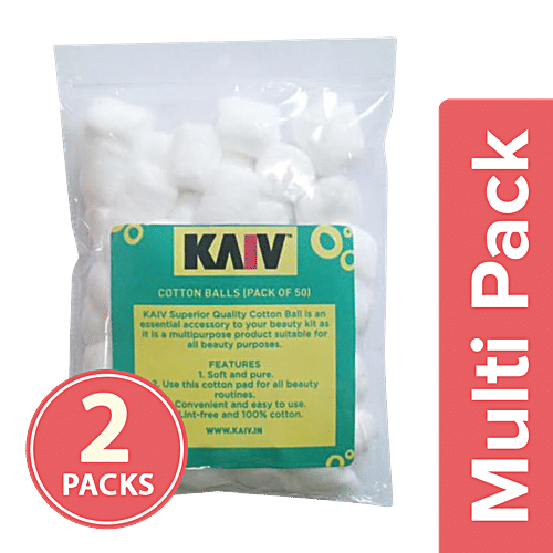 Kaiv Cotton Ball - COB2804, 2x270 g Multipack 