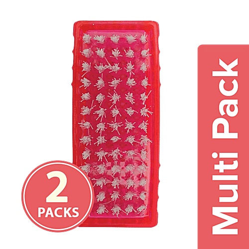 Kaiv Nail Brush - NBS3007, 2x1 pc Multipack 