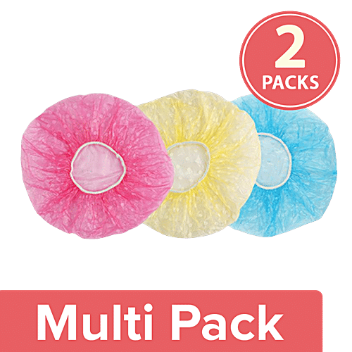 Kaiv Shower Cap - SHC2220, 2x3 pcs Multipack 