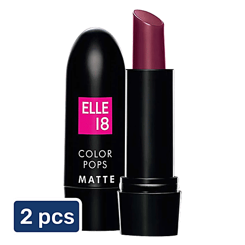 Elle 18 Color Pops Matte Lip Colour, 2x4.3 g Multipack 