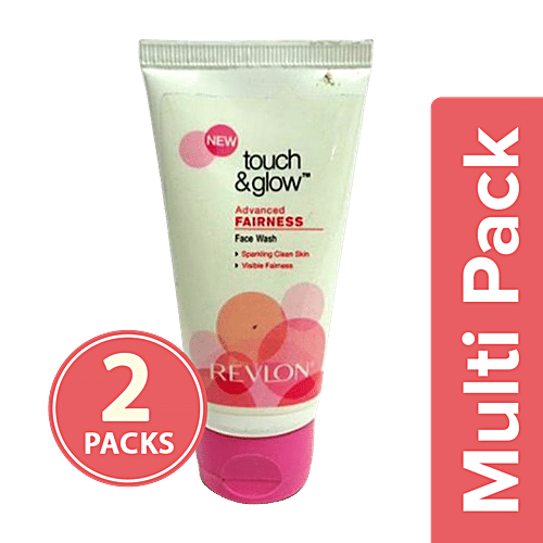 Touch & Glow Face Wash - Fairness, 2x50 g Multipack