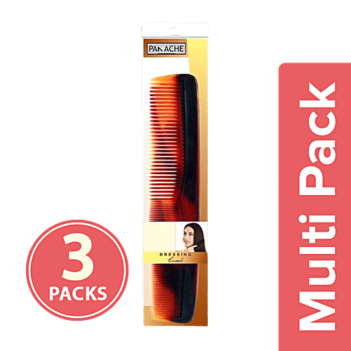 Panache Dressing Comb, 3x1 pc Multipack 