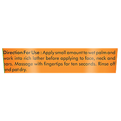 Astaberry Orange Face Wash Scrub - Daily Exfoliating Cleanser, 2x60 ml Multipack 