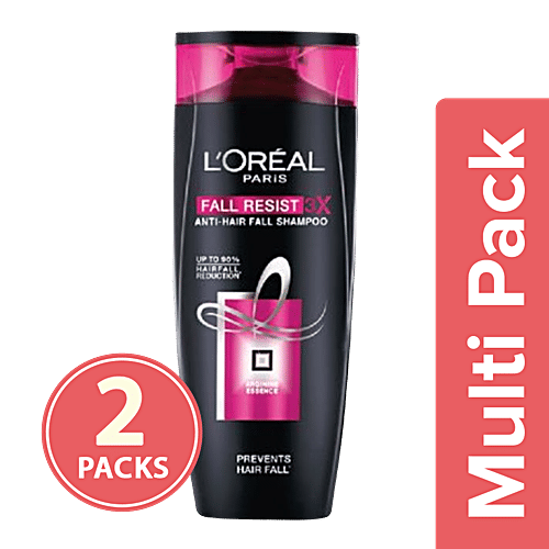 Loreal Paris Shampoo - Fall Repair, 2x75 ml Multipack