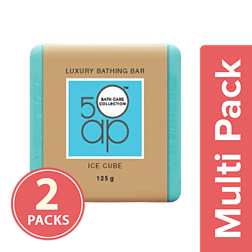 50ap Bathing Bar - Ice Cube, 2x125 g Multipack 