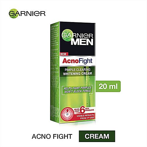 Garnier Men Acno Fight Whitening Day Cream, 2x20 g Multipack 