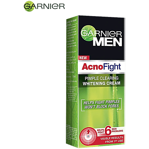 Garnier Men Acno Fight Whitening Day Cream, 2x20 g Multipack 