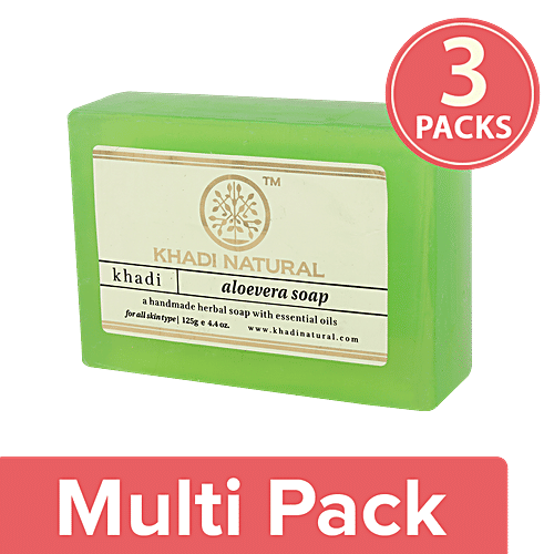 Buy Khadi Natural Aloe Vera Soap Online at Best Price of Rs 243 bigbasket