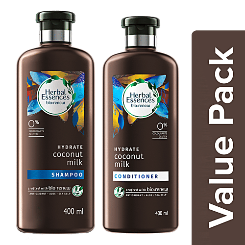 Buy Herbal Essence Bio Renew Coconut Milk Shampoo 400 ml + Conditioner