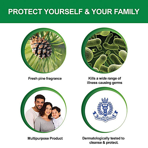 bb Combo Harpic Toilet Cleaner Original Power Plus 1 L + Dettol Disinfectant Liquid 1 L, Combo 2 Items