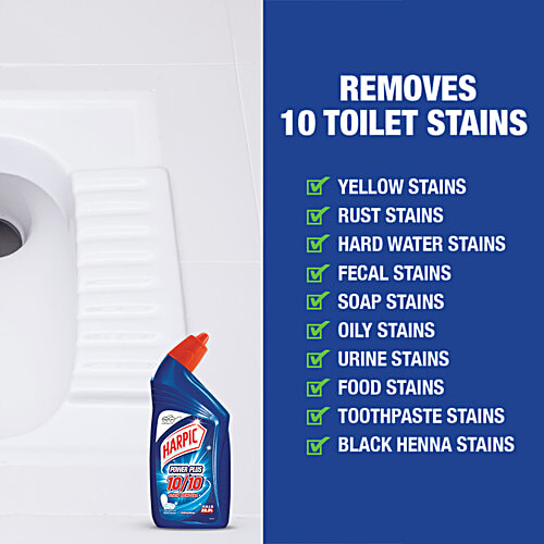 bb Combo Harpic Toilet Cleaner Original Power Plus 1 L + Dettol Disinfectant Liquid 1 L, Combo 2 Items