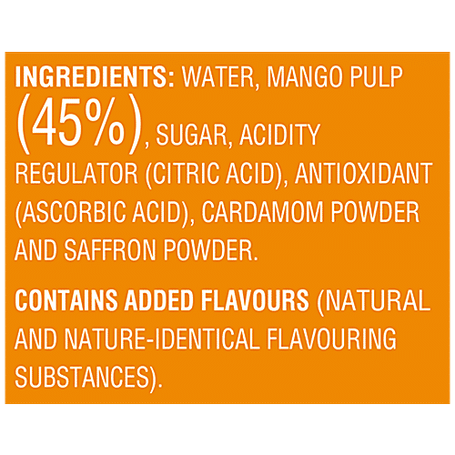 Paper Boat Aamras Mango Fruit Juice, 1 L (3x1L) 