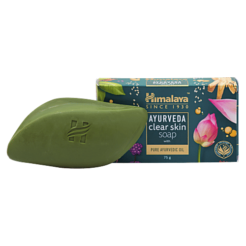 Himalaya Ayurveda Clear Skin Soap, 4x75 g (Multipack) 