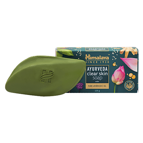 Himalaya Ayurveda Clear Skin Soap, 4x125 g (Multipack) 