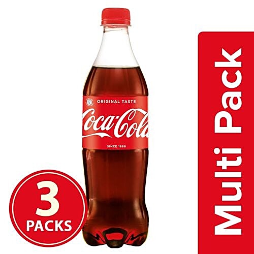 Coca-Cola Soft Drink, 3x600 ml Multipack 