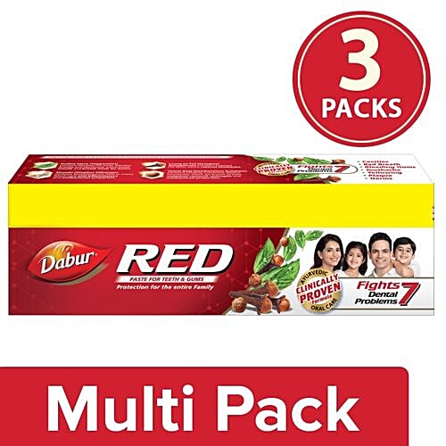 Dabur Red Ayurvedic Paste, 3x300 g (Multipack) 