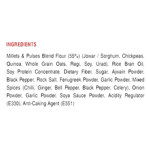 RiteBite Max Protein Chinese Manchurian Chips, 3x150 g Multipack 