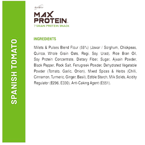 RiteBite Max Protein Chips - Spanish Tomato, 3x150 g Multipack 