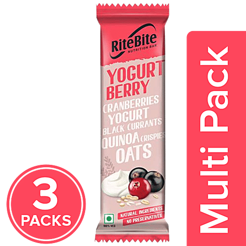 Buy RiteBite Max Protein Yogurt Berry Bar Online at Best Price of Rs