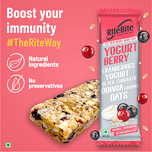 Buy RiteBite Max Protein Yogurt Berry Bar Online at Best Price of Rs