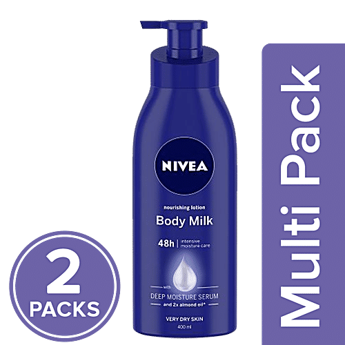 Buy NIVEA Nourishing Lotion Body Milk For Very Dry Skin Online at Best Price of Rs 698 bigbasket