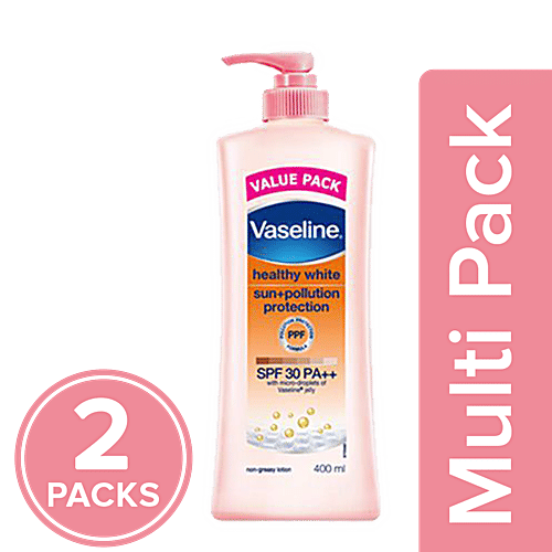 Buy Vaseline Sun + Pollution Protection SPF 30 Body Lotion Online at