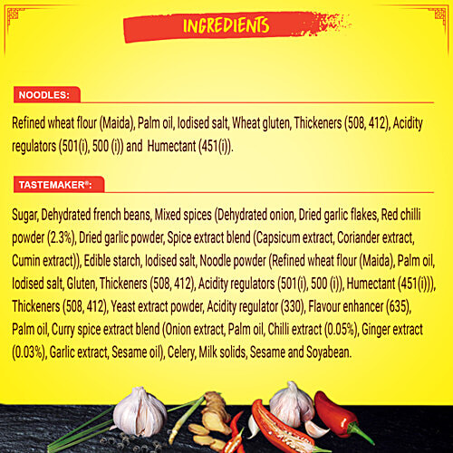 Maggi Fusian Hong Kong Spicy Garlic Noodles, 4x73 g (Multipack)