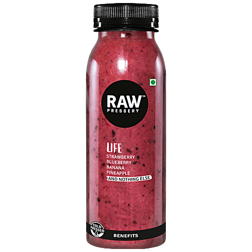 Buy Raw Pressery Life 100 Natural Cold Pressed Juice With Berries