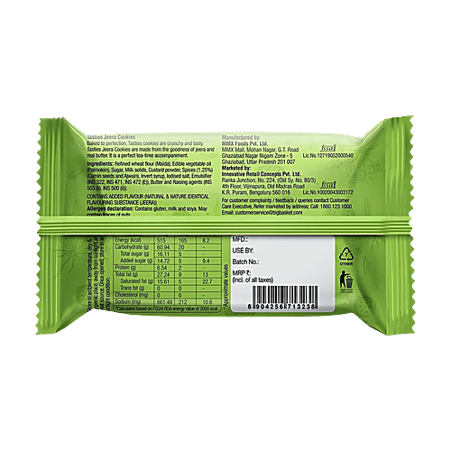 Tasties Jeera Cookies, 2x75 g (Multipack)