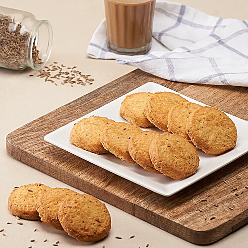 Tasties Jeera Cookies, 2x75 g (Multipack)