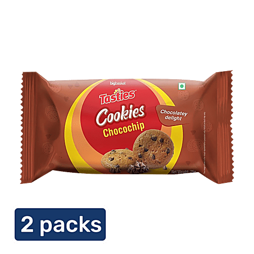 Tasties Chocochip Cookies, 2x75 g (Multipack)