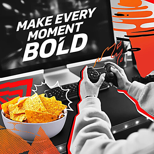 Doritos Nacho Chips - Nacho Cheese Flavour, 3x 75 g Multipack 