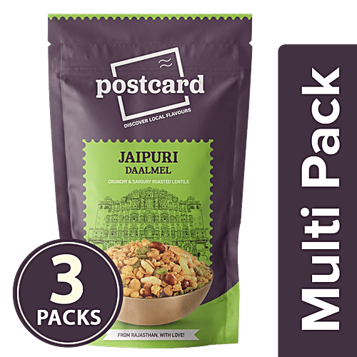 PostCard Jaipuri Daalmel, 3x120 g Multipack 