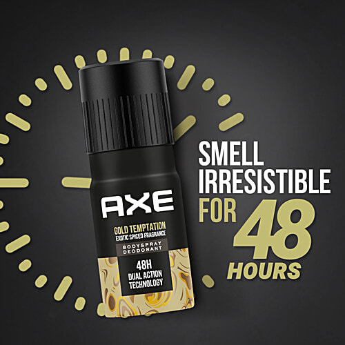 Axe Gold Temptation Deodorant, 3x150 ml (Multipack) 