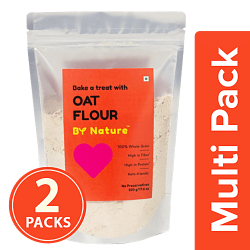 Buy By Nature Oat Flour Whole Grain, KetoFriendly Online at Best Price of Rs 360 bigbasket