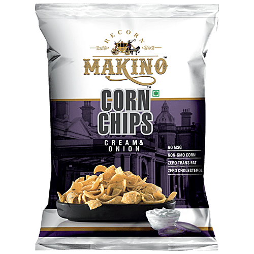 Makino Nacho Chips - Jalapeno + Corn Chips - Cream & Onion + Corn Twist - Tomato (100 g), Combo (3 Items) 