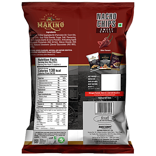 Makino Nacho Chips - Cheese + Jalapeno + Sweet Chilli (60 g), Combo (3 Items) 