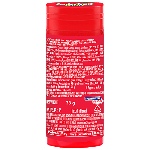 Buy Center Fruit Soft Chews Candy Assorted Flavours 33 g + Soft Chews