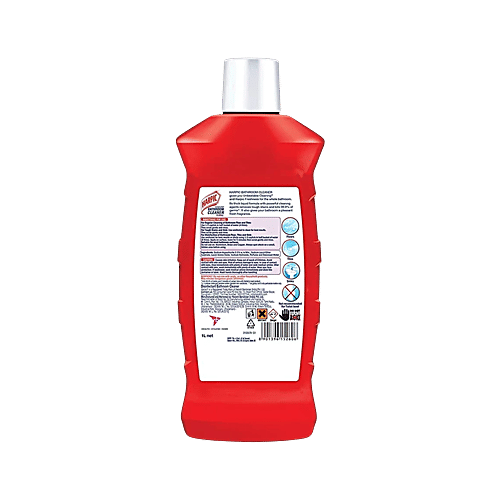 Harpic Disinfectant Bathroom Cleaner - Floral, 2x1 L (Multipack) 