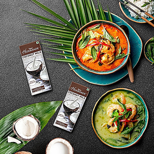 Dabur Hommade - Coconut Milk, 2x200 ml Multipack 